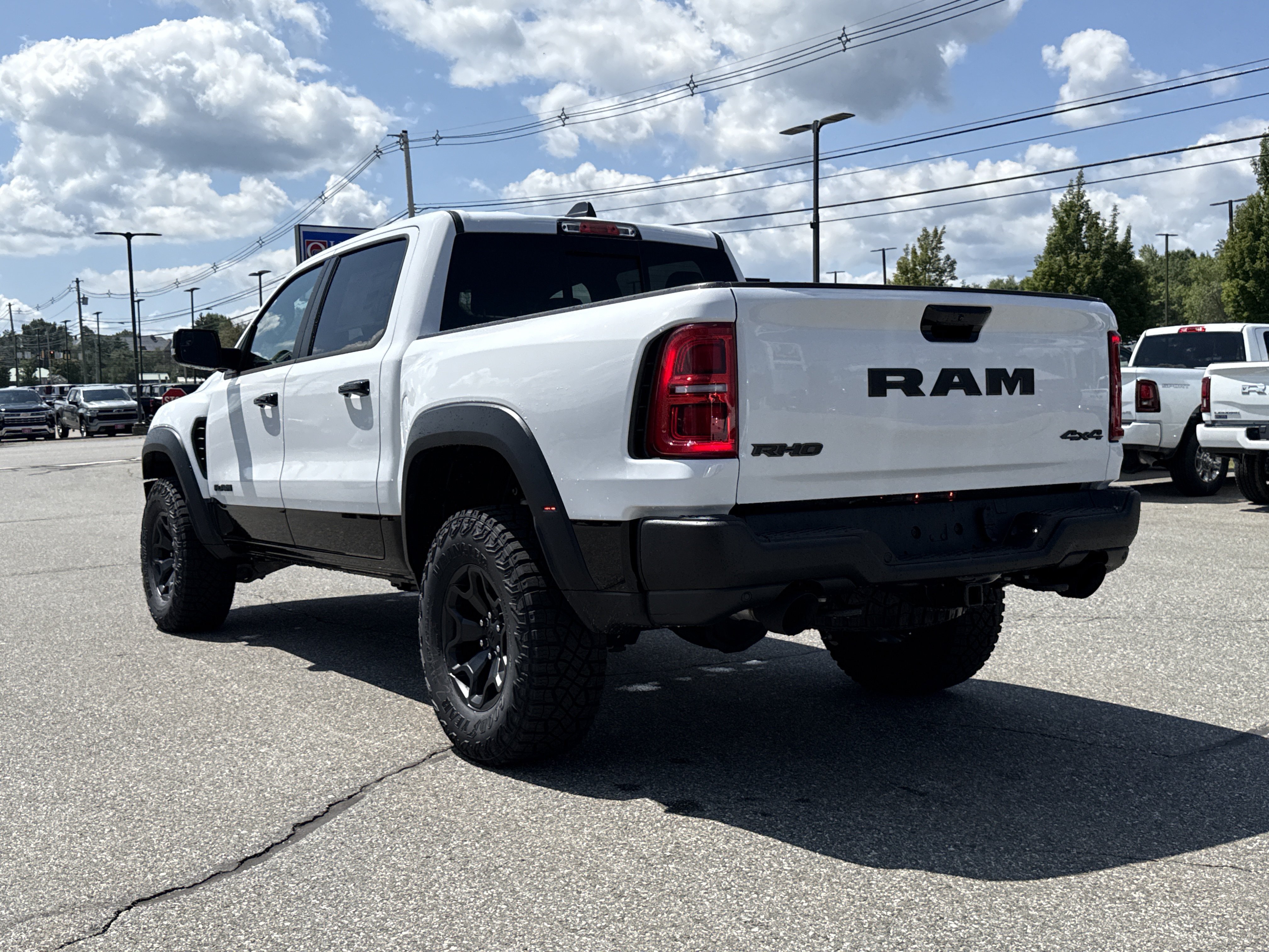 New 2026 Bright White Clear-Coat Exterior Paint RAM RHO image 4