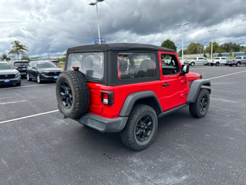 Used 2021 Red Jeep Willys image 9