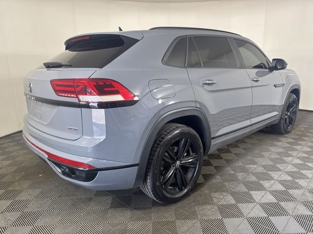 Used 2022 Pure Gray Volkswagen 2.0T SEL R-Line Black image 3
