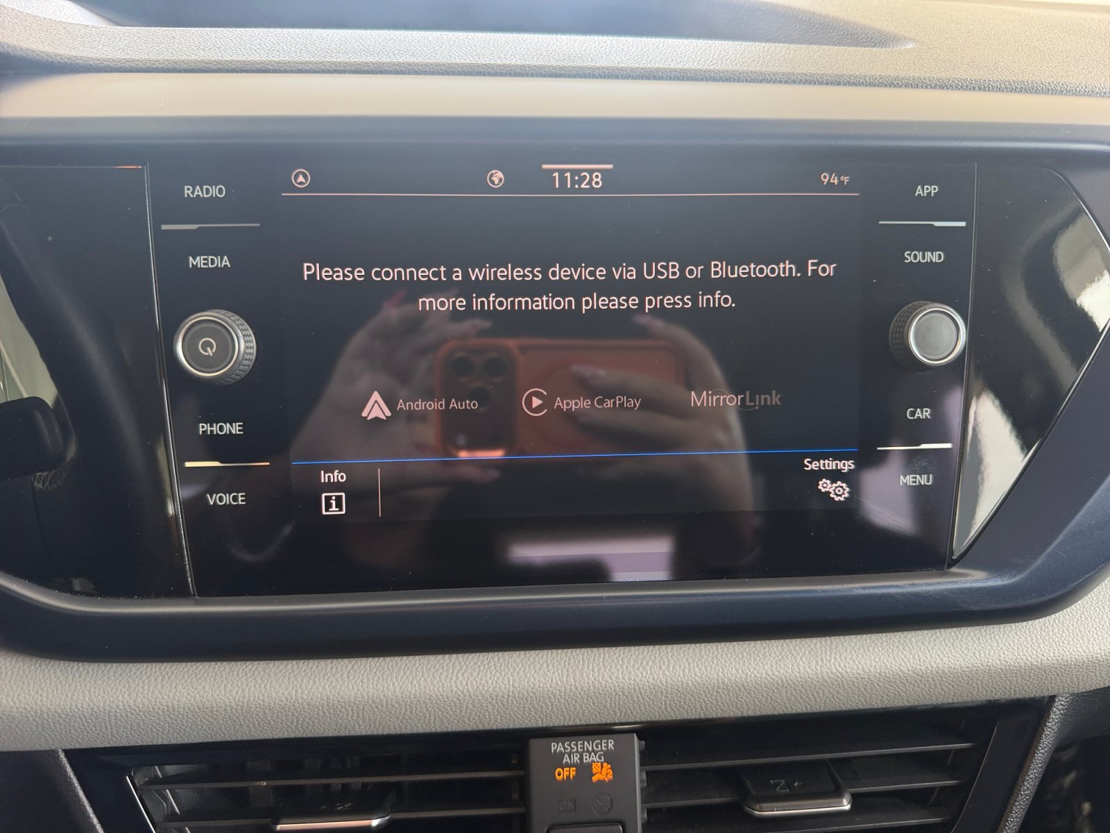 Certified Used 2023 Deep Black Pearl Volkswagen SE image 14