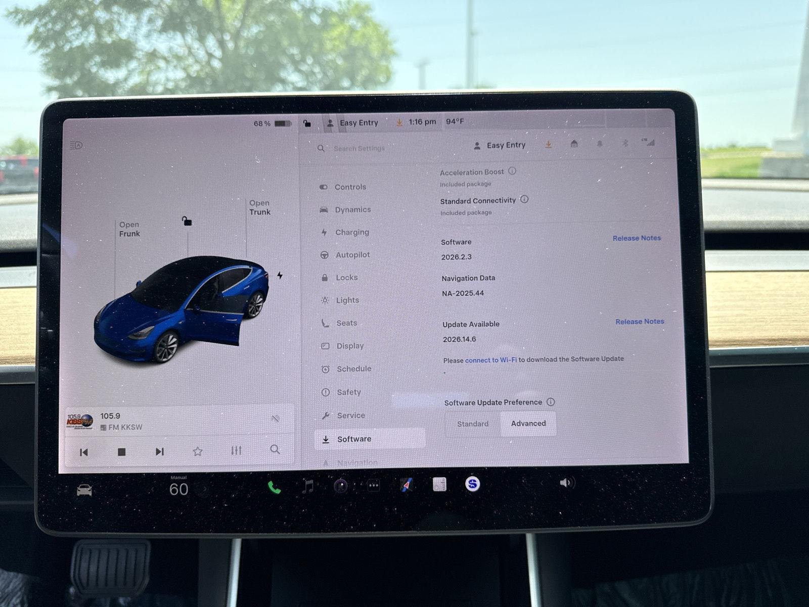 Used 2020 Deep Blue Metallic Tesla Long Range image 22
