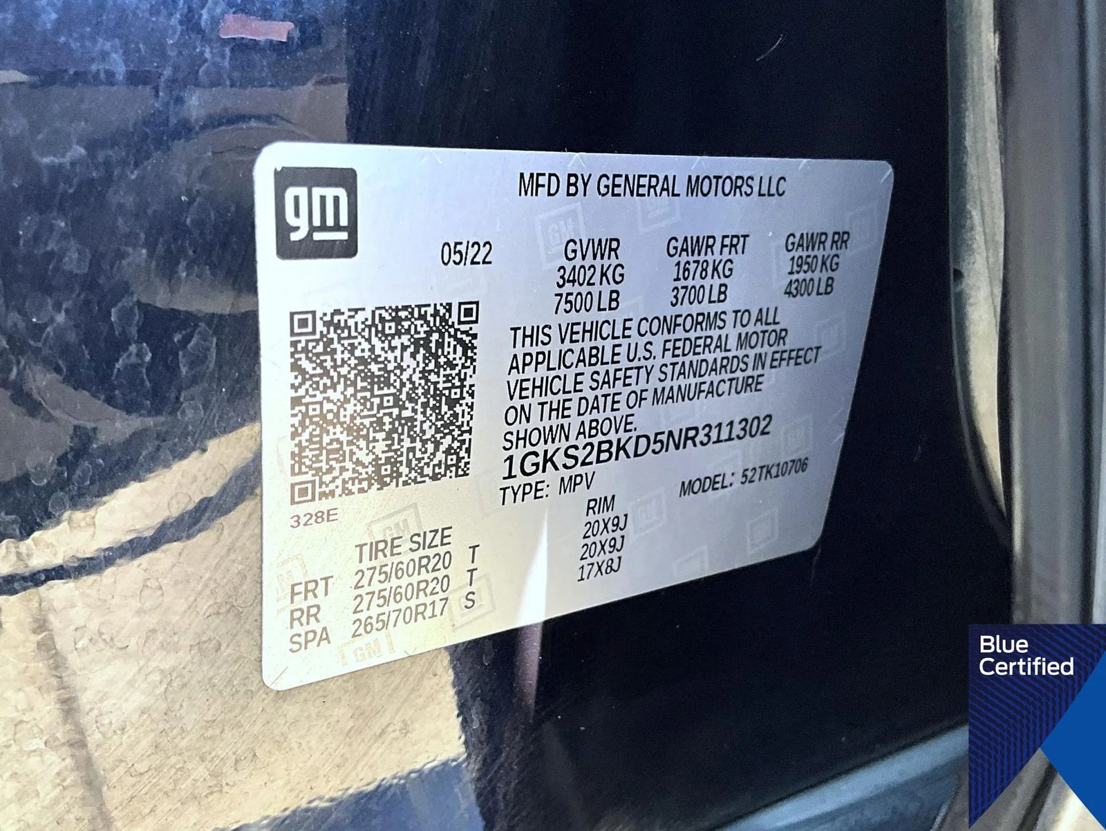Certified Used 2022 Blue GMC SLT image 30