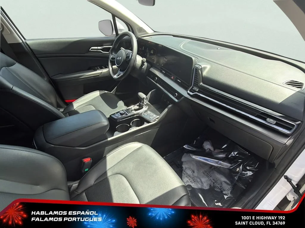 Used 2023 White Kia EX image 28