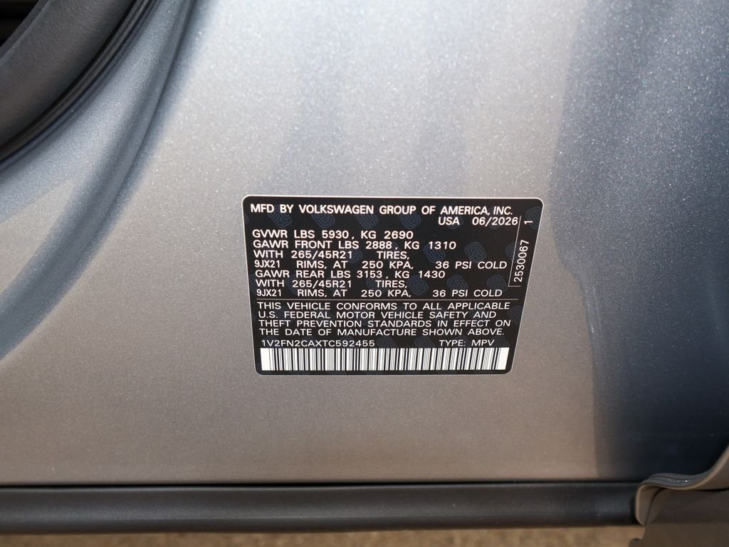 New 2026 Silver Volkswagen 2.0T SEL Premium R-Line image 35