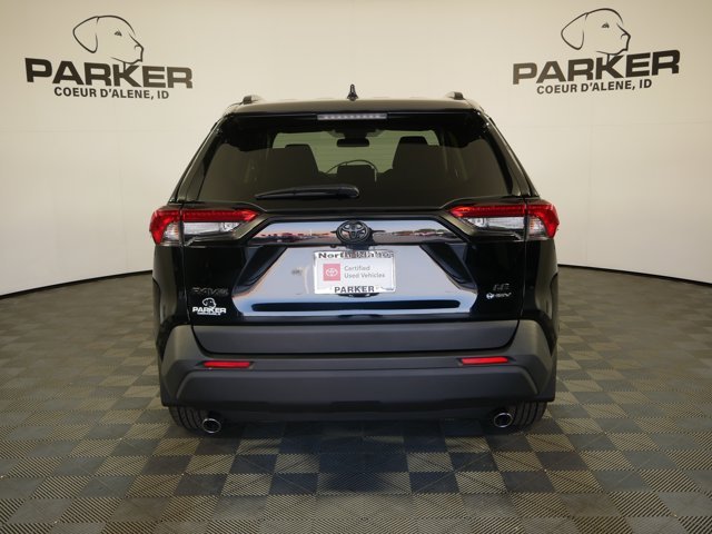 Certified Used 2025 Midnight Black Metallic Toyota Hybrid LE image 6