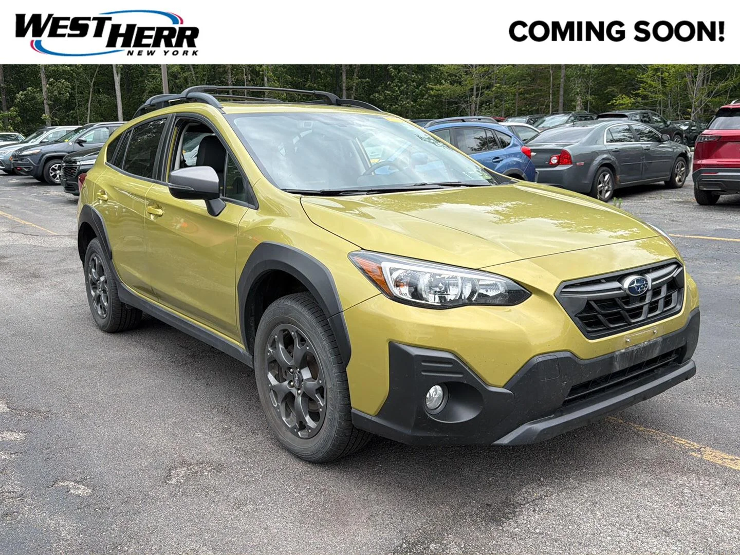 Used 2023 Plasma Yellow Pearl Subaru Sport image 1