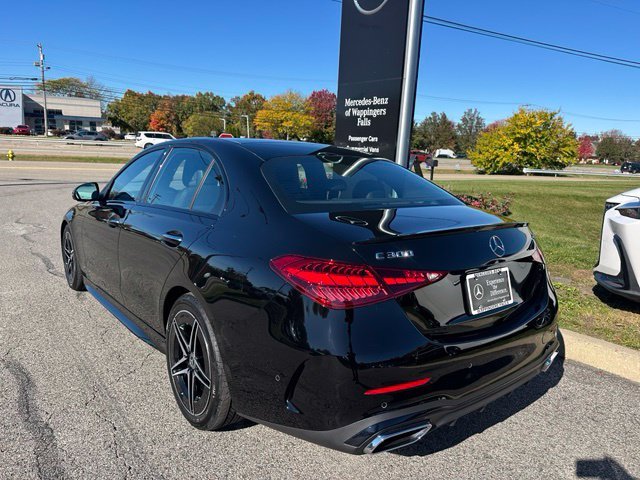 Certified Used 2024 Black Mercedes-Benz C 300 image 3