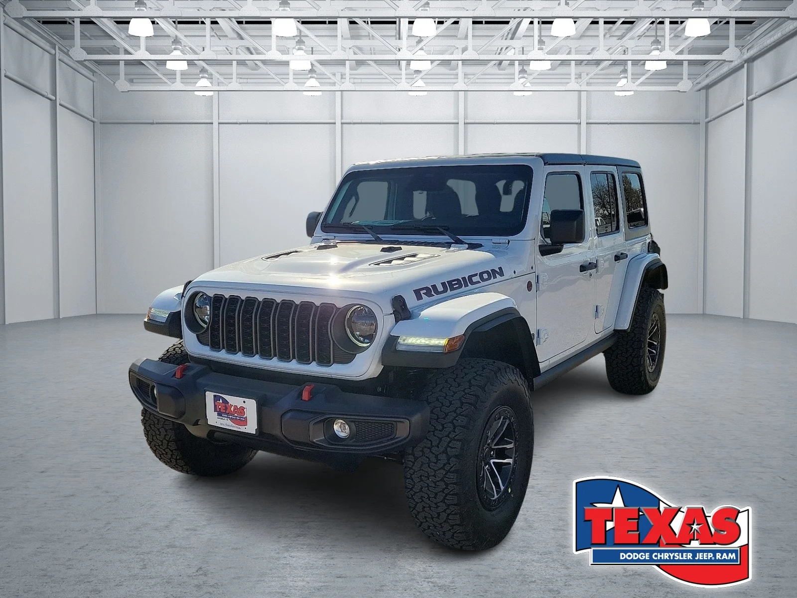 New 2026 PW7 Bright Whit Jeep 4-DOOR RUBICON image 1