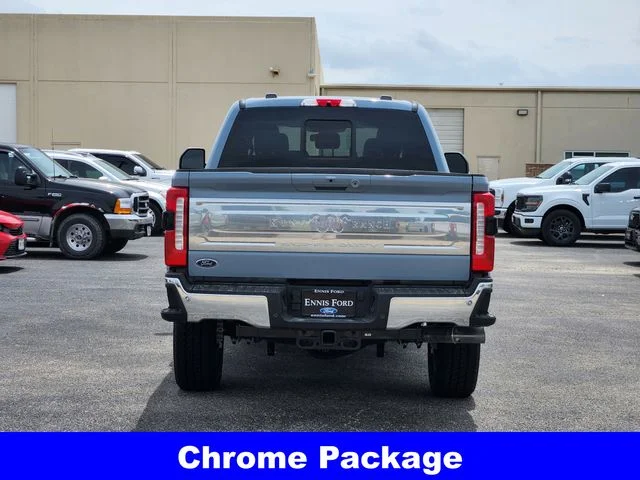 New 2026 Glacier Gray Metallic Tri-Coat Ford F-250® King Ranch® image 6