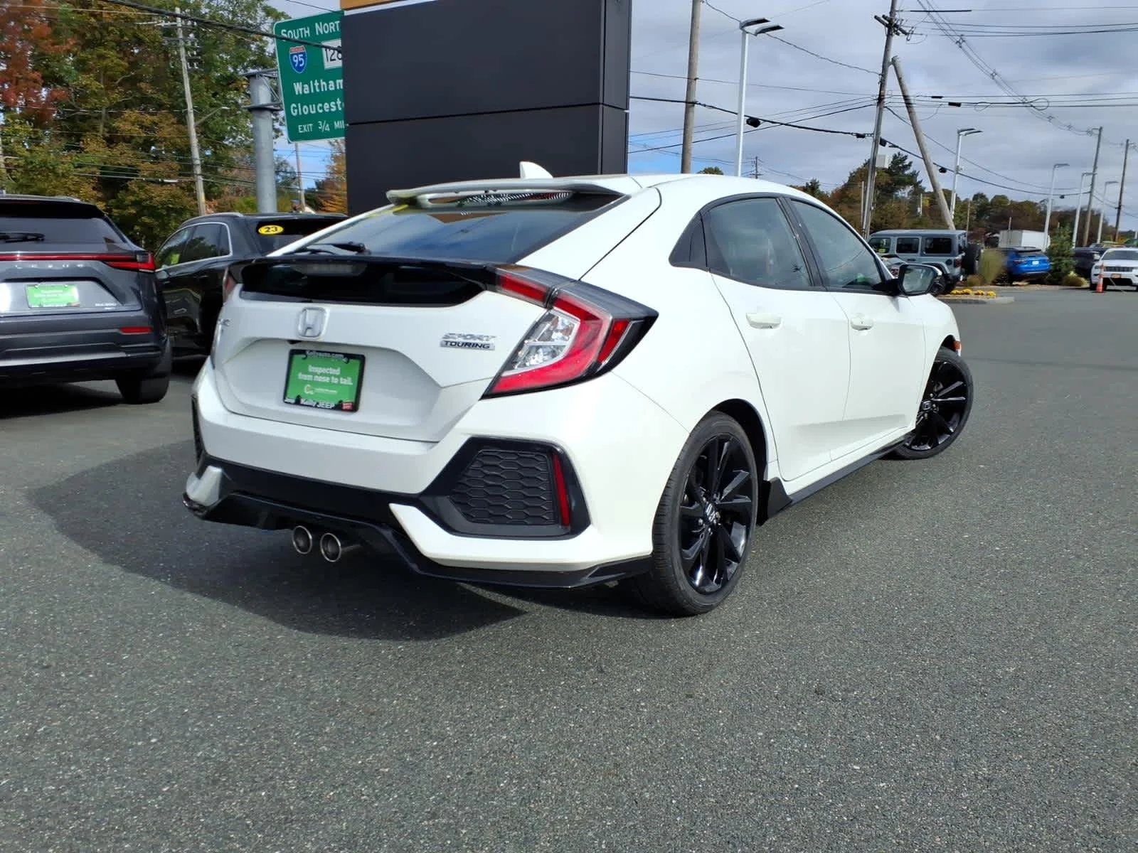 Certified Used 2018 White Orchid Pearl Honda Sport Touring image 7