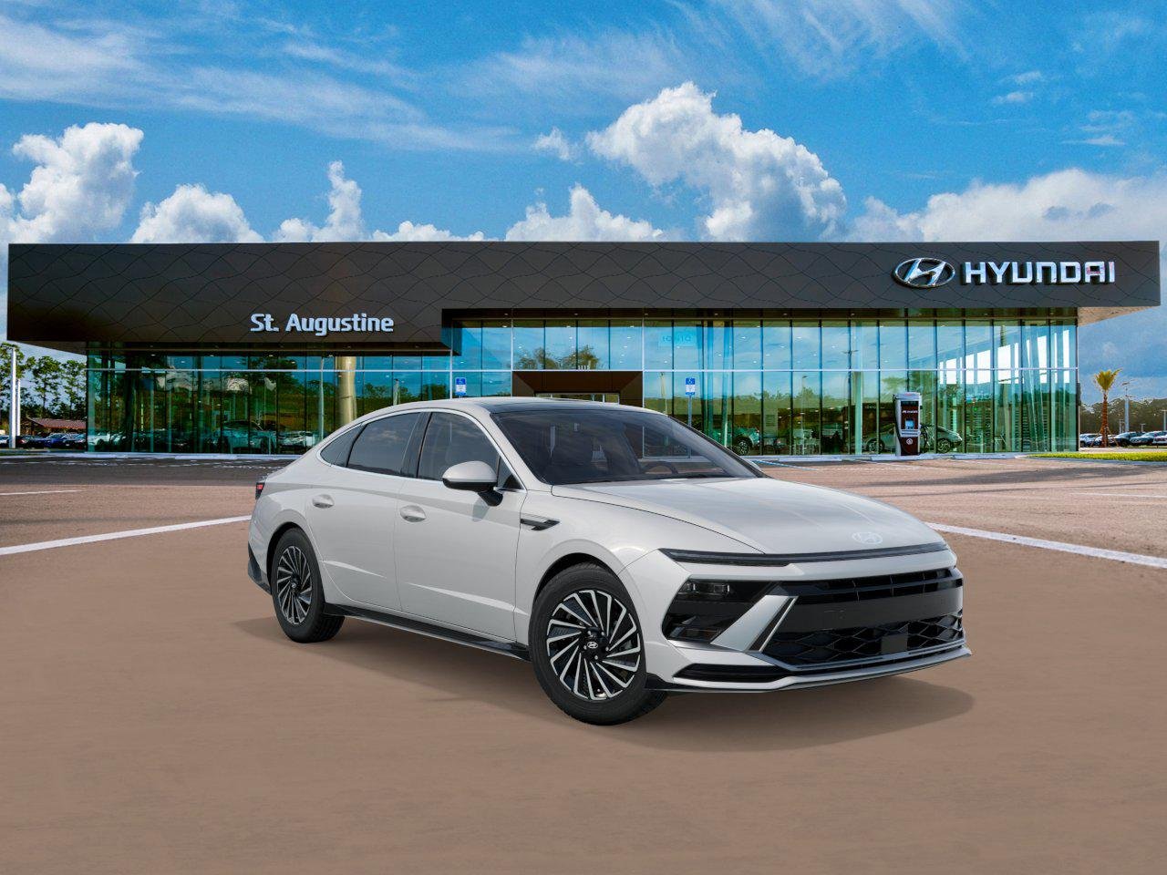 New 2026 White Hyundai SEL image 2