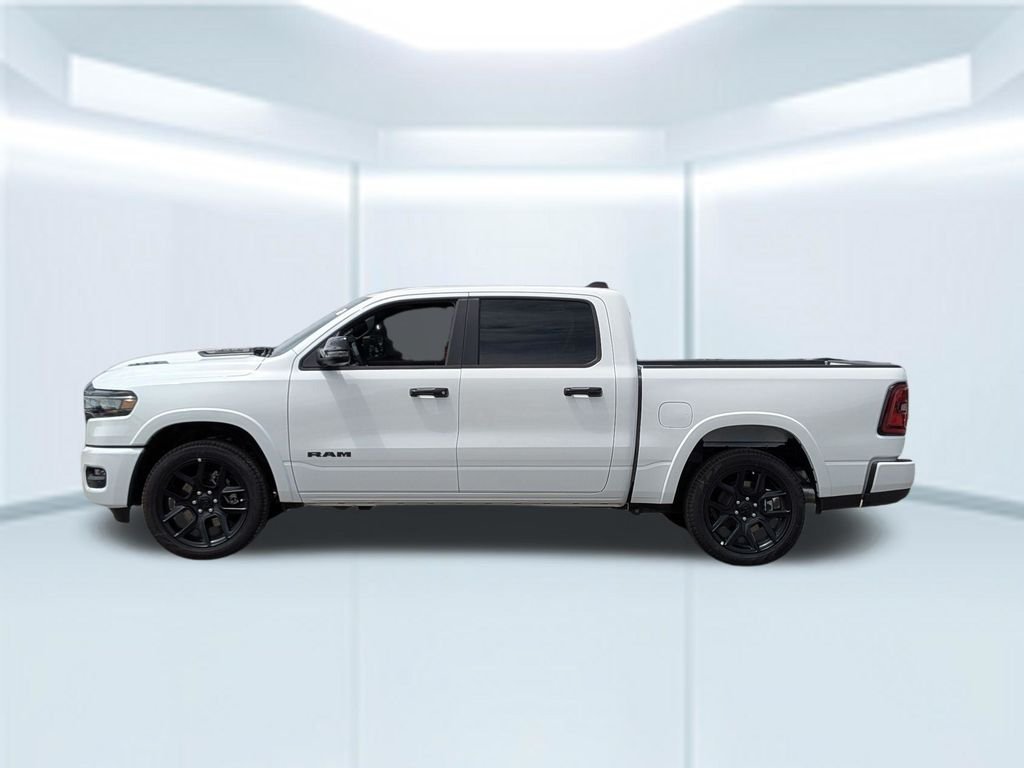 New 2026 Bright White Clear-Coat Exterior Paint RAM Laramie image 2