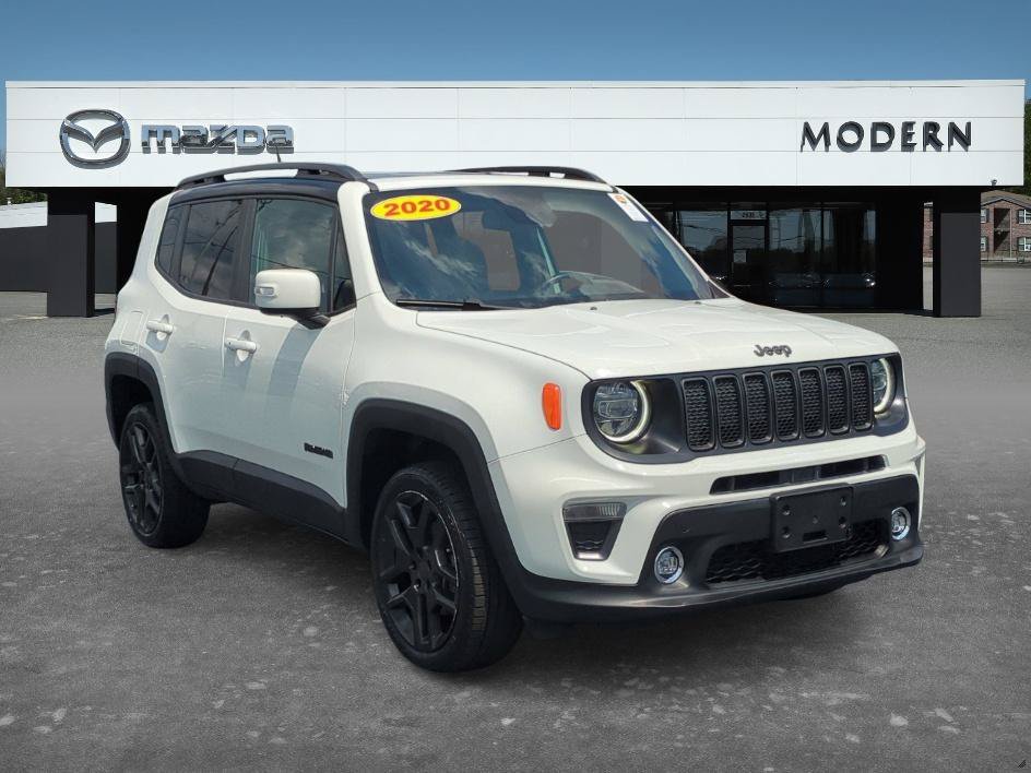 Used 2020 Alpine White Clearcoat Jeep High Altitude image 8