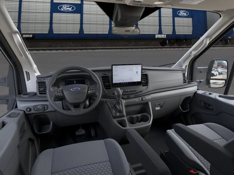 New 2026 Agate Black Metallic Ford Passenger Van XL image 9