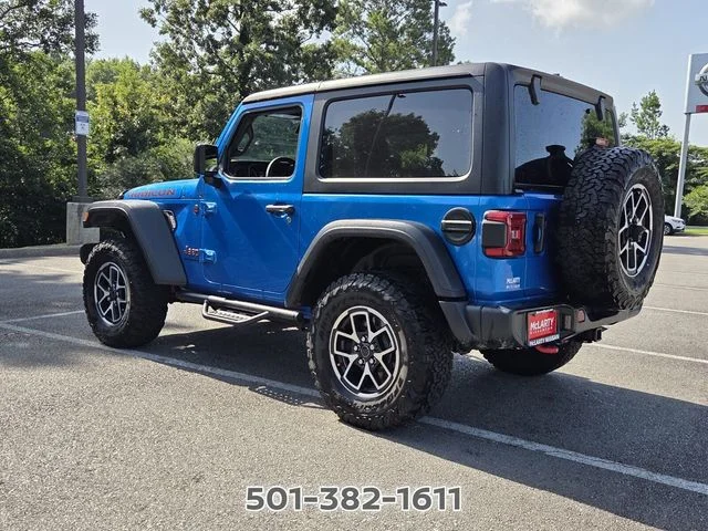Used 2024 Blue Jeep Rubicon image 3
