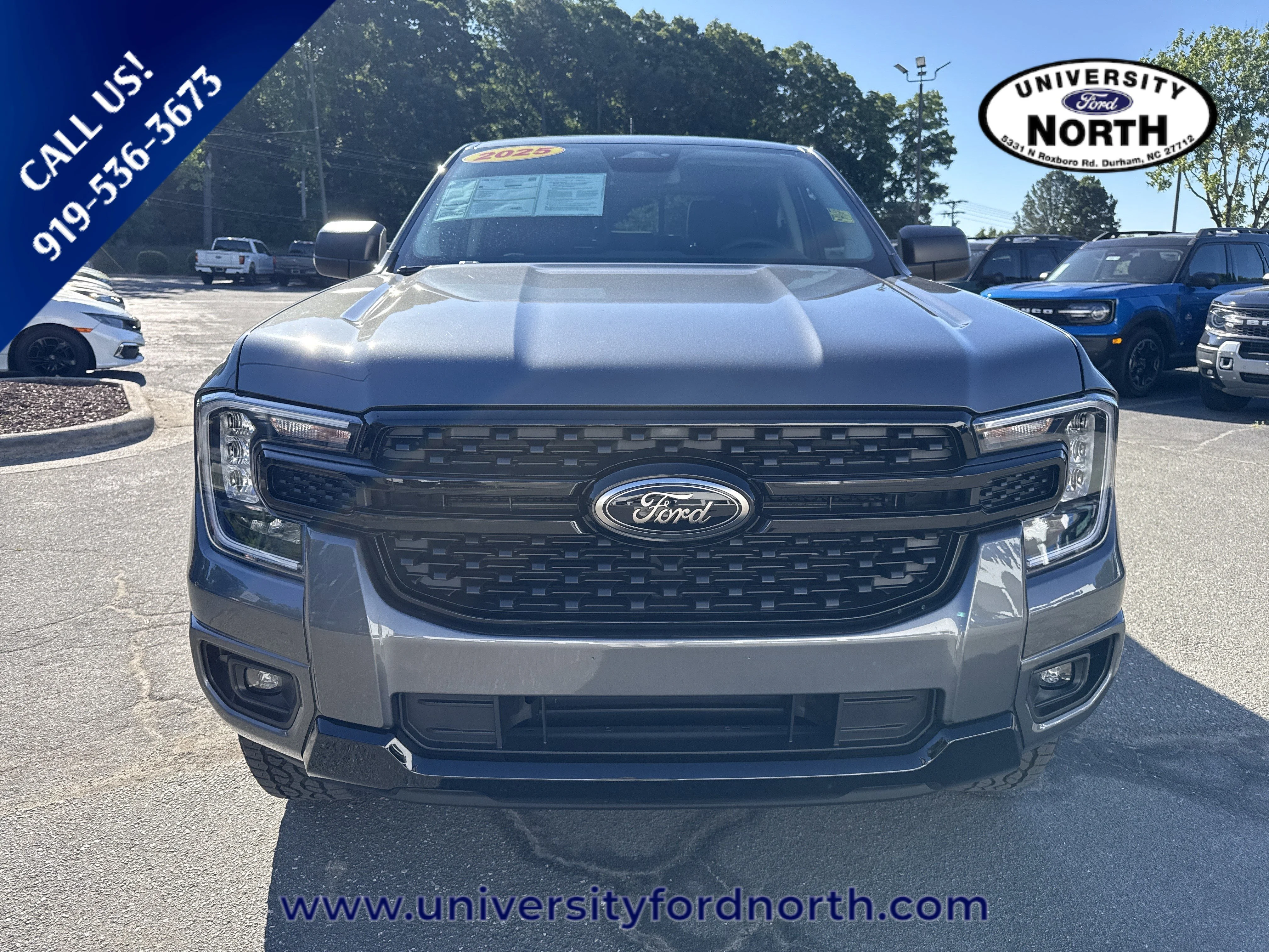 Used 2025 Carbonized Gray Metallic Ford XLT image 2