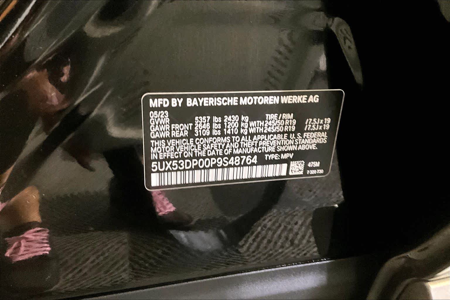 Certified Used 2023 Black Sapphire Metallic BMW xDrive30i image 67