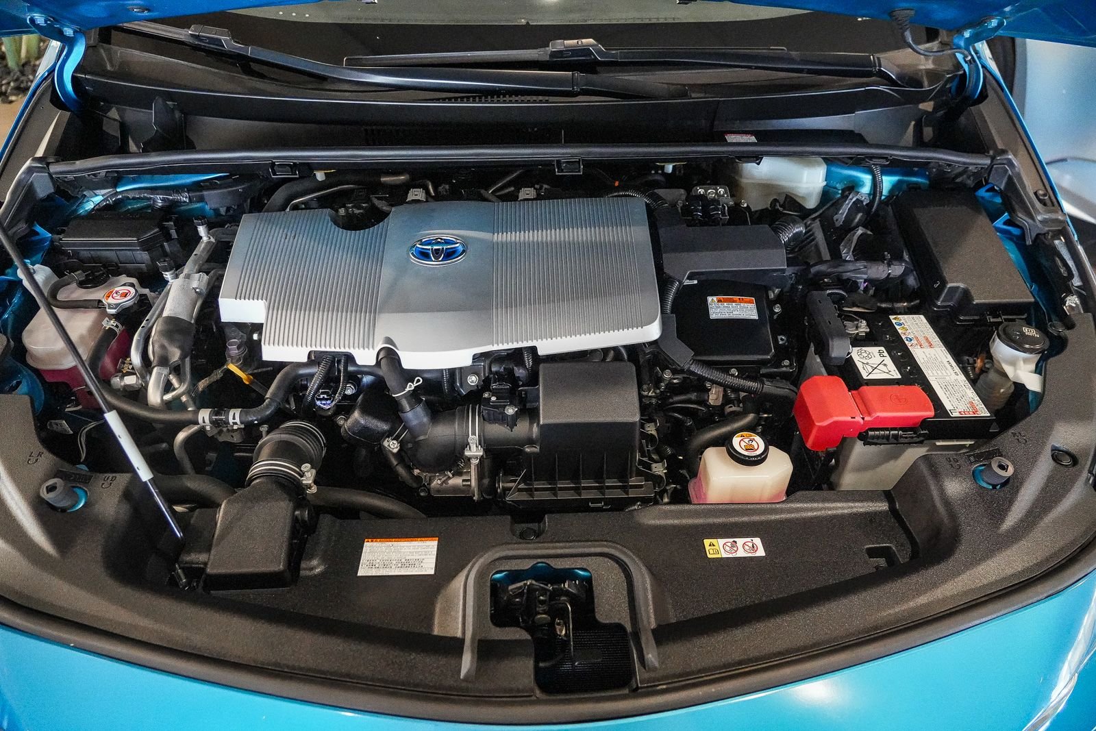 Certified Used 2021 Blue Toyota LE image 26