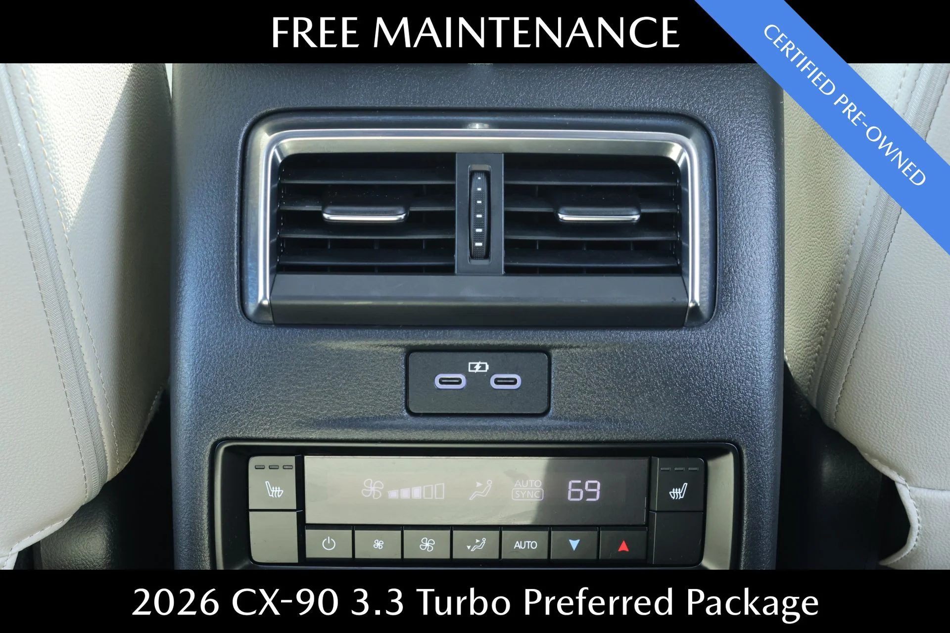 Certified Used 2026 Black Mazda 3.3 Turbo Preferred image 23