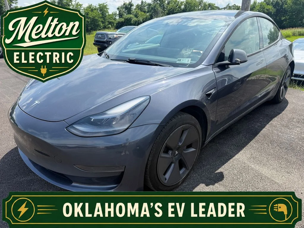 Used 2023 Gray Tesla Base image 1