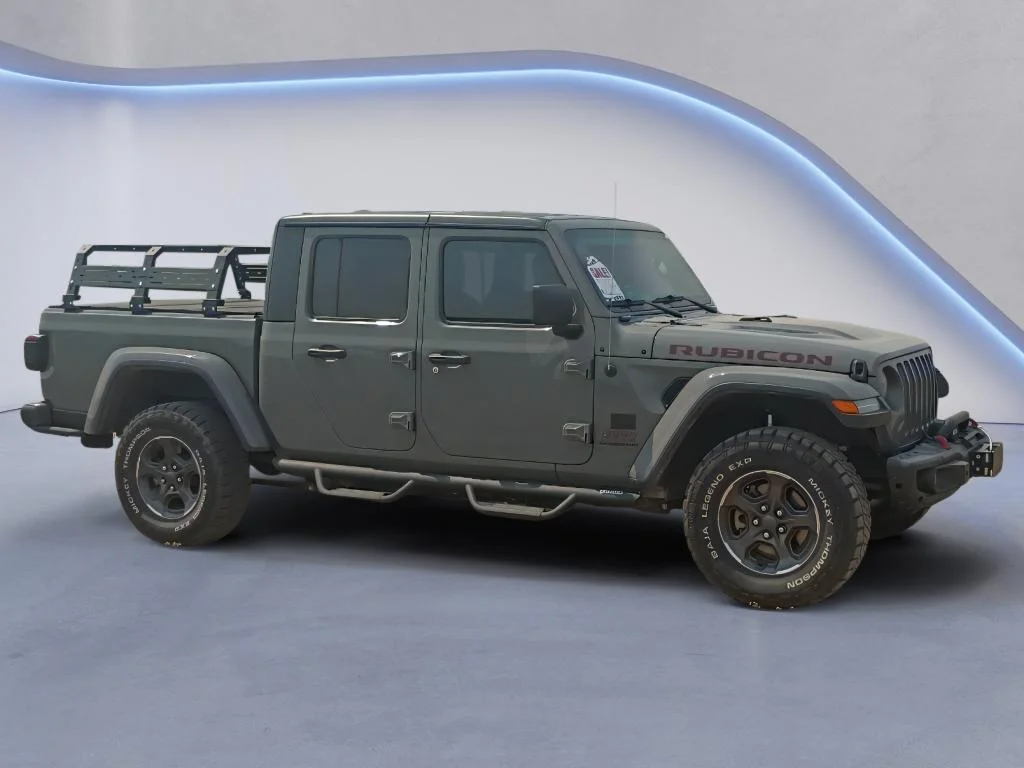 Used 2021 Granite Crystal Metallic Clearcoat Jeep Rubicon image 8