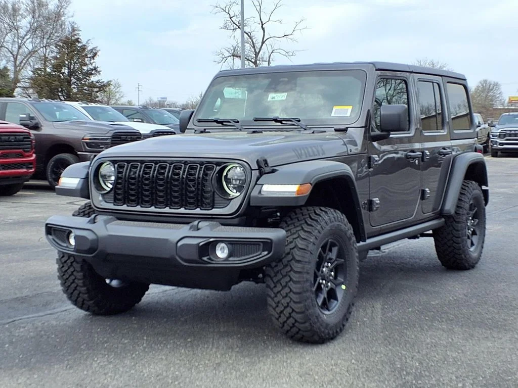 New 2026 Granite Crystal Metallic Clear-Coat Exterior Paint Jeep Willys image 2