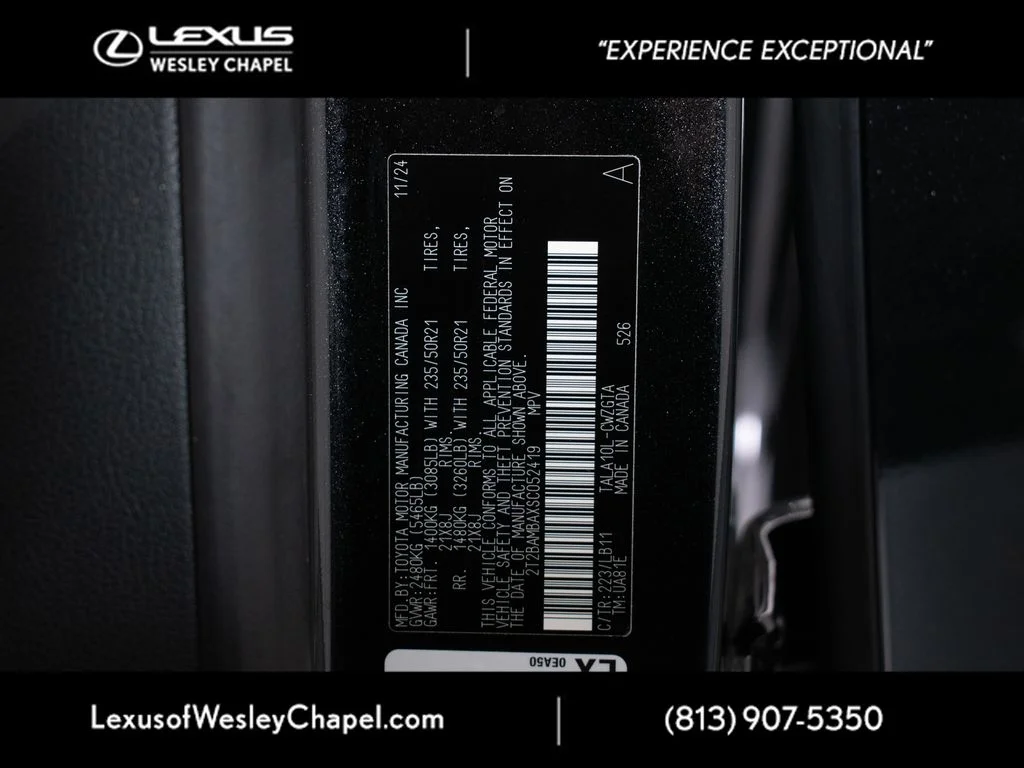 Used 2025 Black Lexus 350 Premium Plus image 25