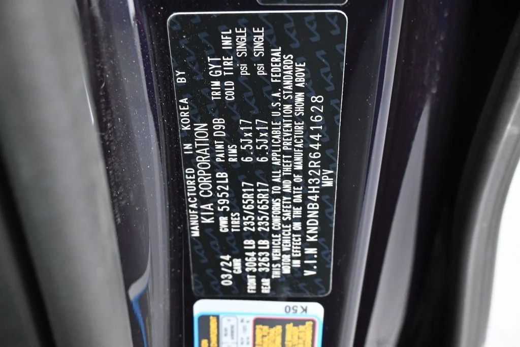Used 2024 Deep Chroma Blue Kia LX image 16