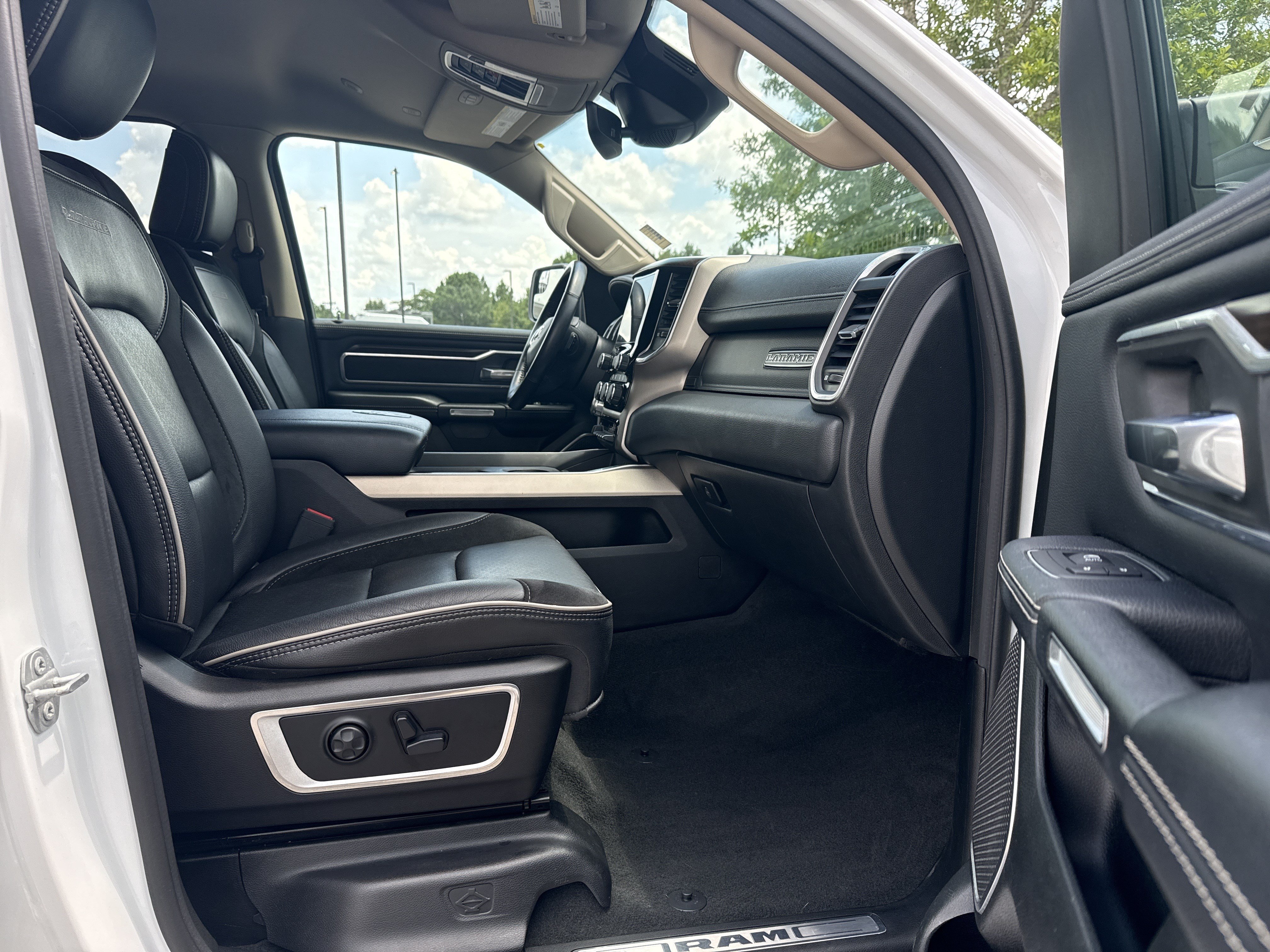 Used 2021 Bright White Clearcoat Ram Laramie image 14