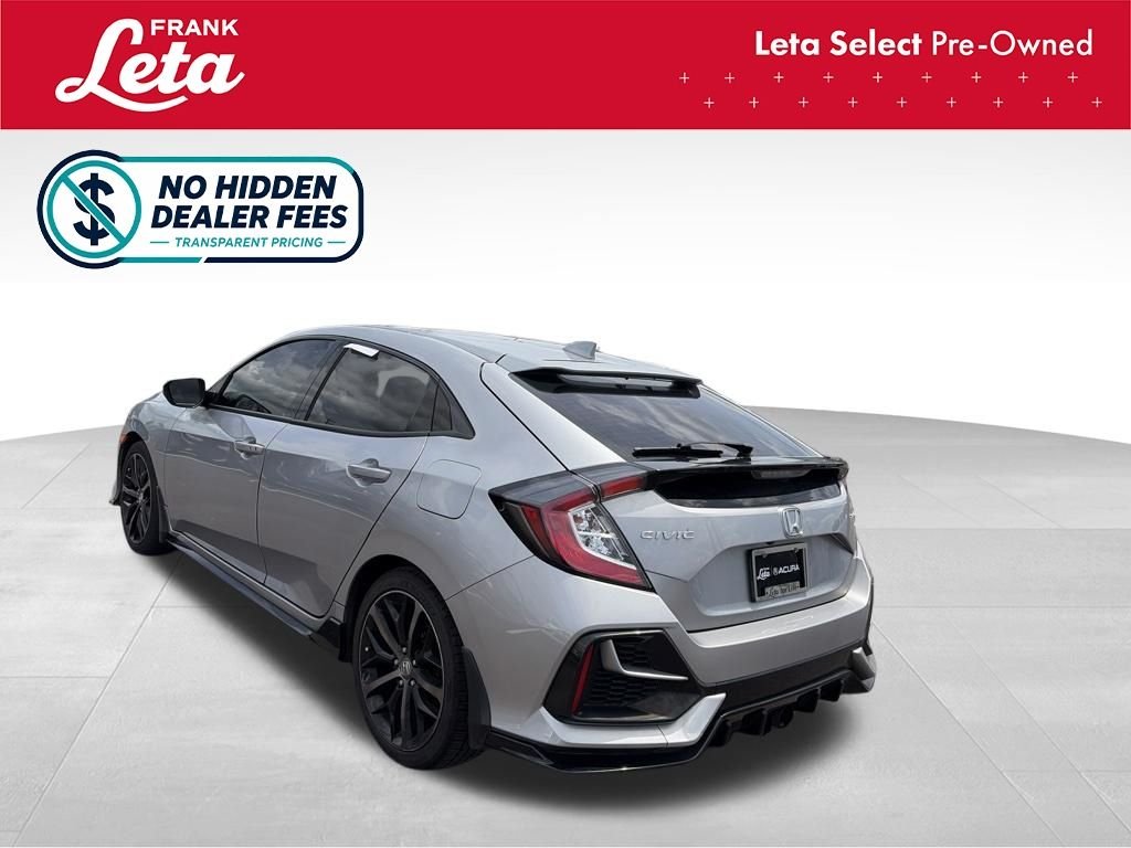 Used 2021 Lunar Silver Metallic Honda  image 4