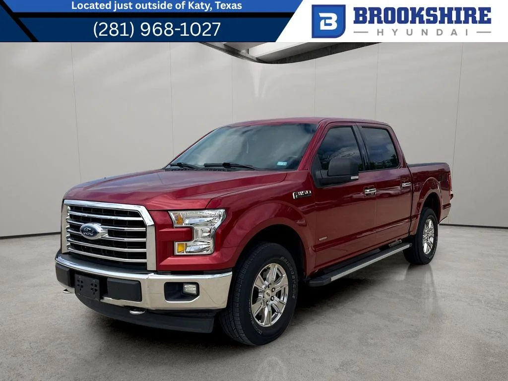 Used 2017 Ruby Red Metallic Tinted Clearcoat Ford XLT image 1