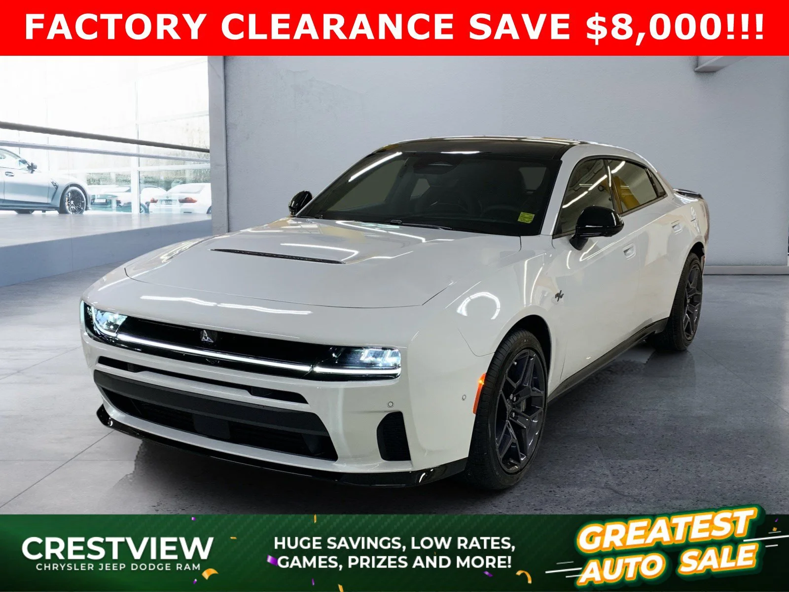 New 2026 White Knuckle Dodge R/T Plus image 1