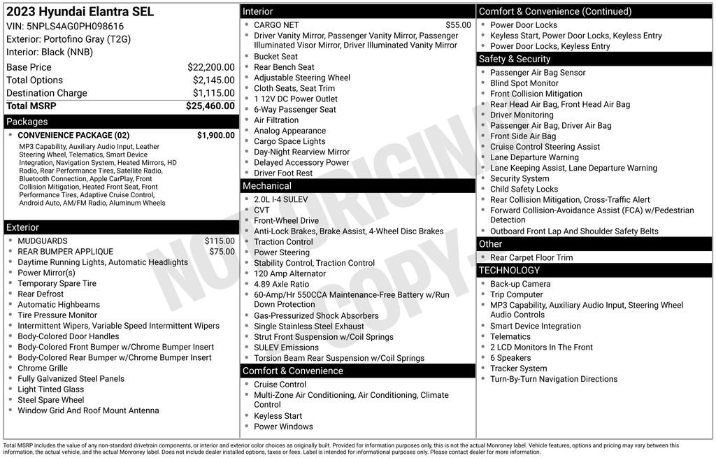 Certified Used 2023 Gray Hyundai SEL image 3