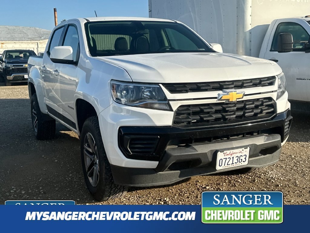 2021 Chevrolet Colorado 2WD Work Truck Crew Cab for sale - Stock #T8090 - White - Used at My True Fleet
