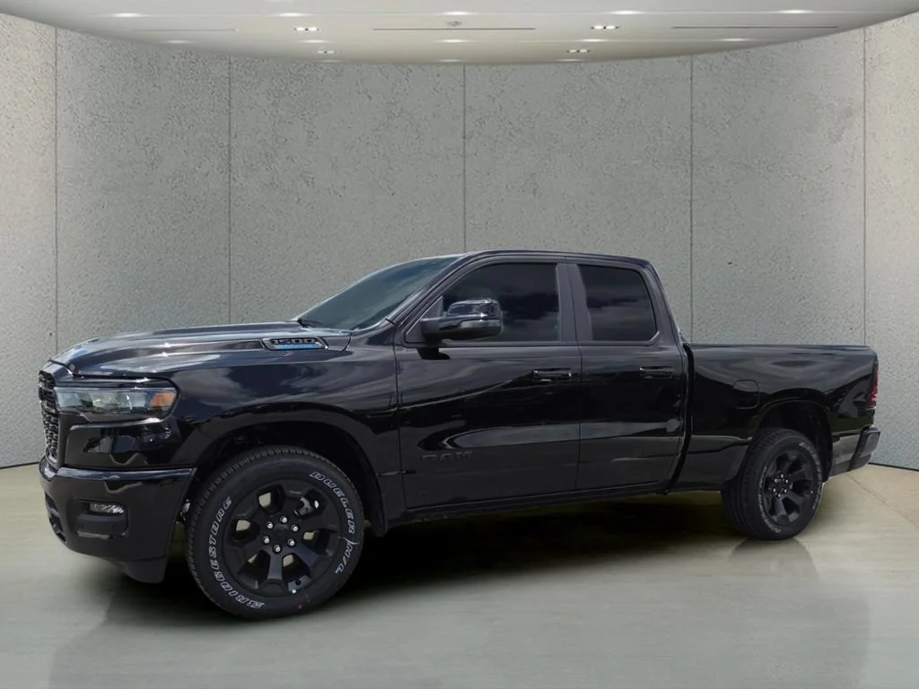 New 2026 Diamond Black Crystal Pearl-Coat Exterior Paint RAM Big Horn image 10