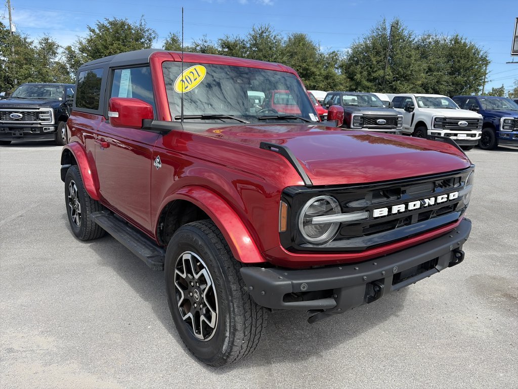 Certified Used 2021 Red Metallic Ford Outer Banks image 9