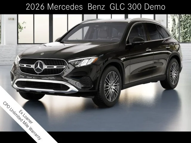 Certified Used 2026 Black Mercedes-Benz GLC 300 image 1