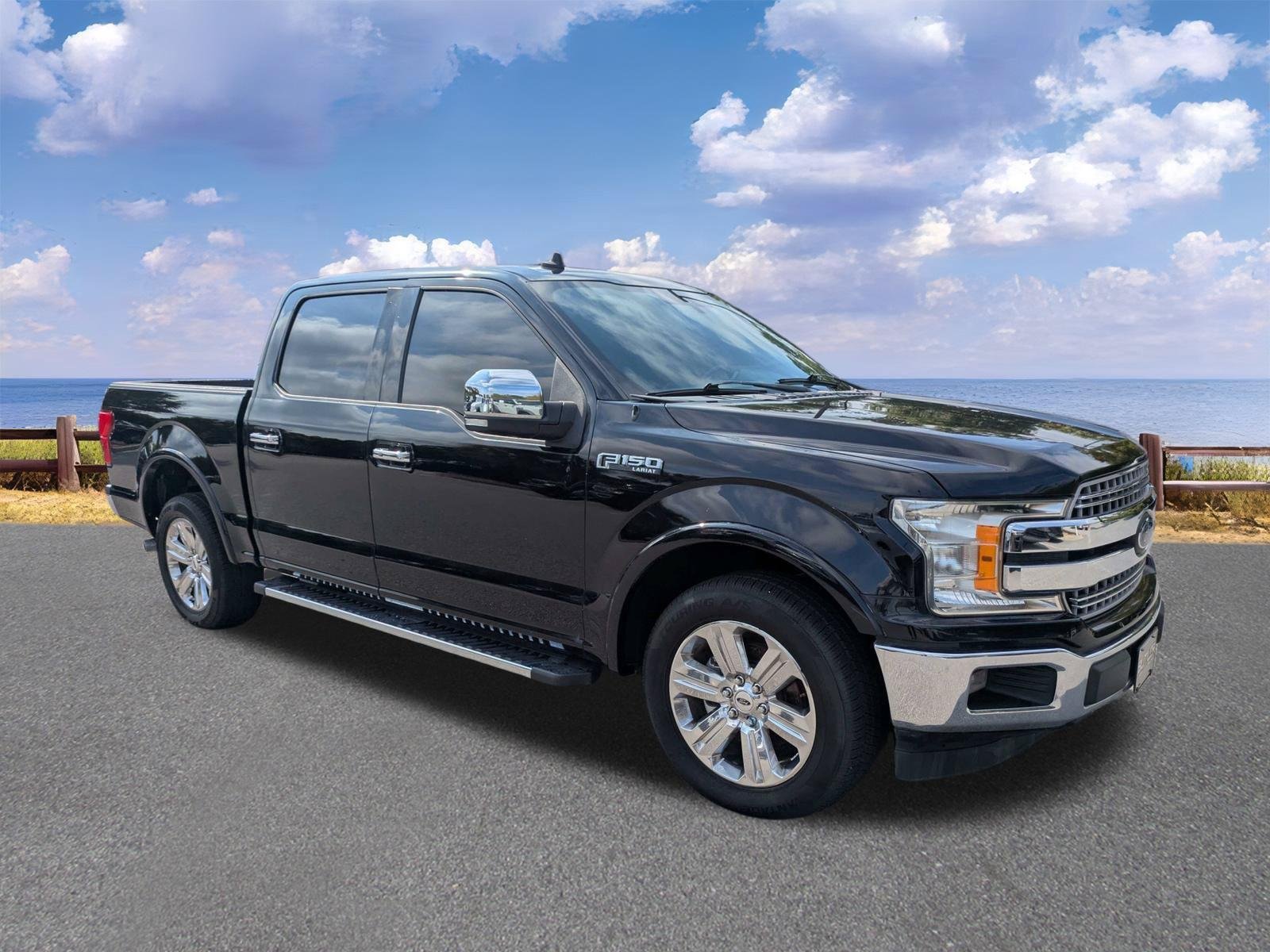 Used 2020 Agate Black Ford Lariat image 10