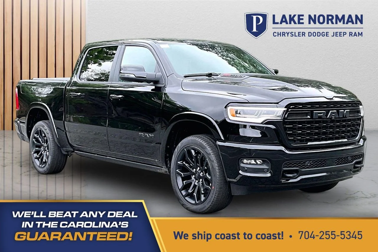 New 2026 Diamond Black Crystal Pearl-Coat Exterior Paint RAM Limited image 1