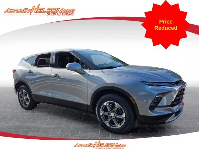 Used 2025 Sterling Gray Metallic Chevrolet 2LT image 1