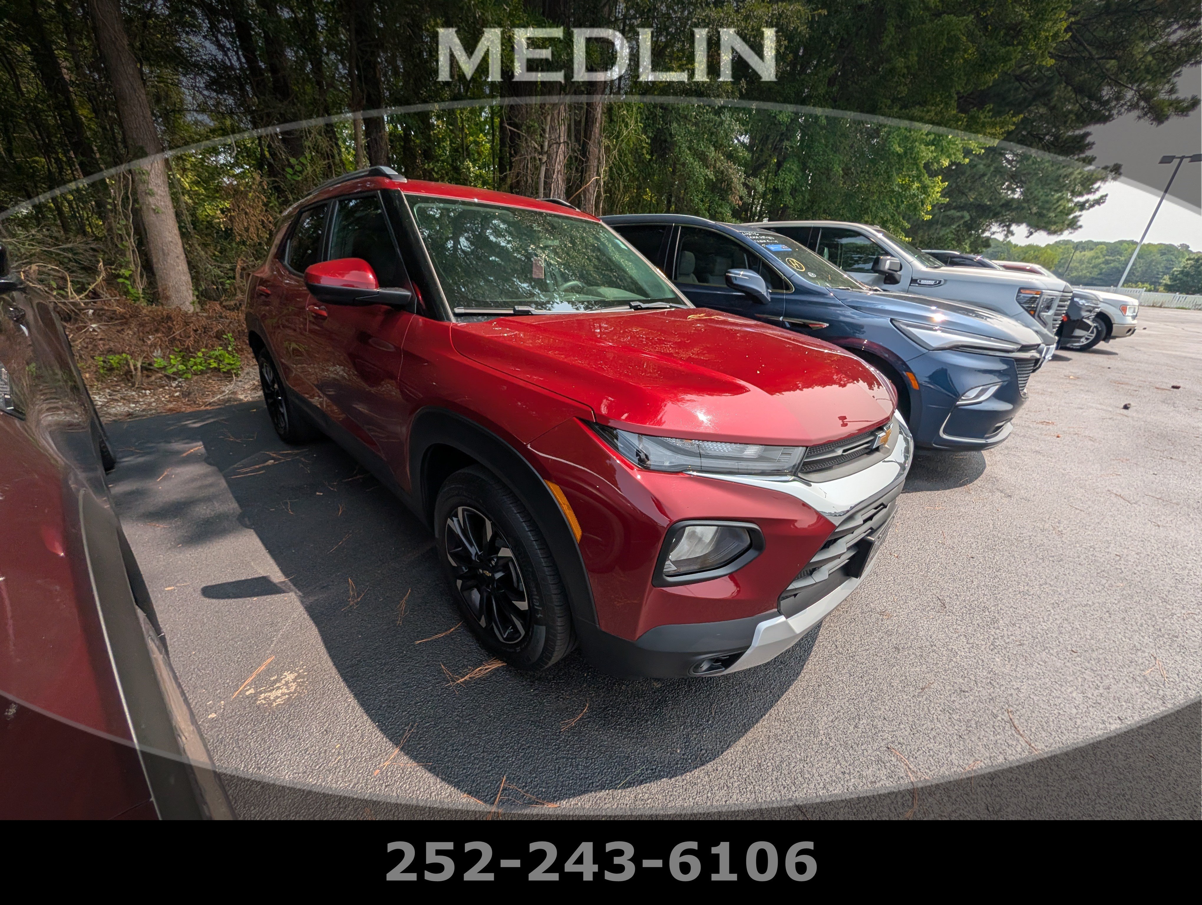 Used 2023 Crimson Metallic Chevrolet LT image 1