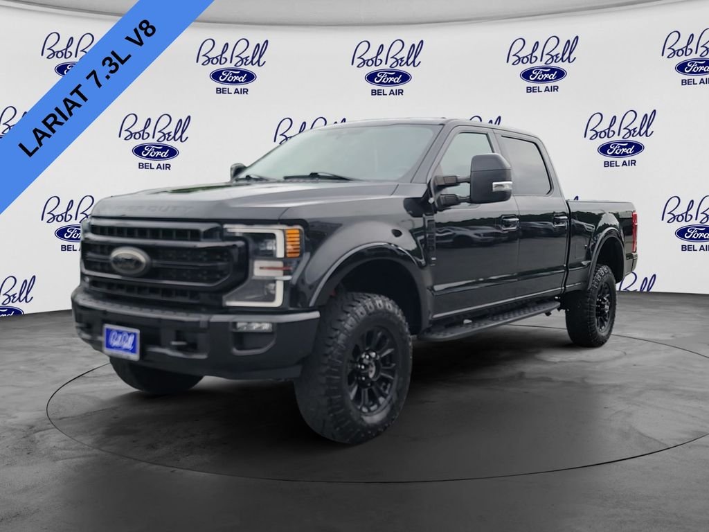 Used 2021 Black Ford Lariat image 3