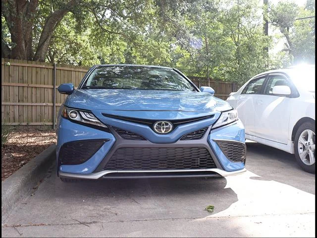 Used 2024 Cavalry Blue Toyota XSE image 2
