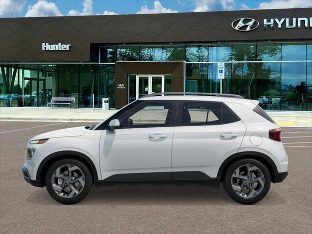 New 2026 Lunar White Hyundai BLACK image 3