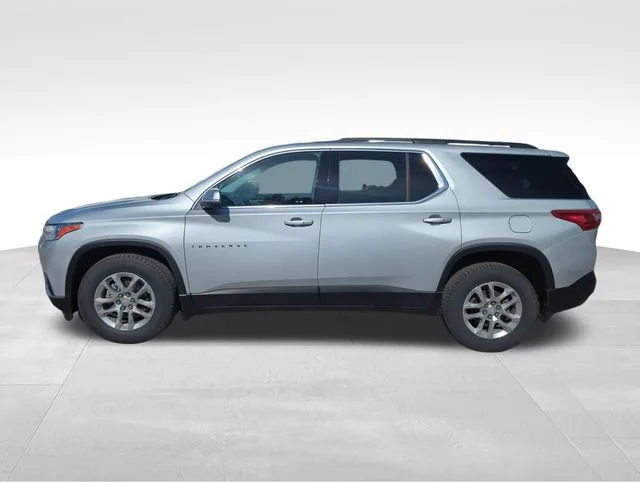 Used 2021 SILVER ICE METALLIC Chevrolet LT Leather image 2