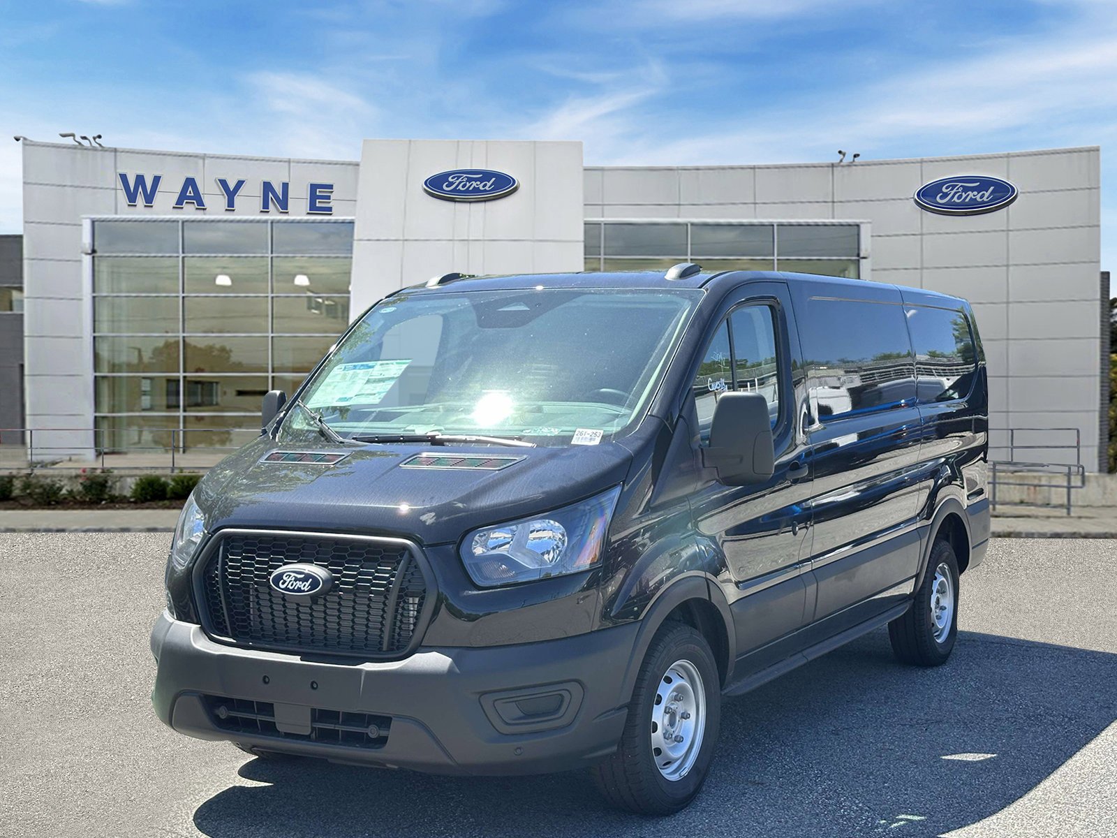 New 2026 Agate Black Metallic Ford Cargo Van image 2