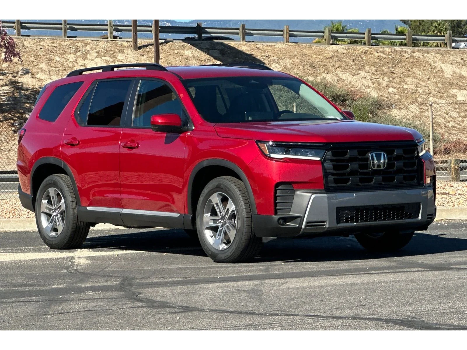New 2026 Radiant Red Metallic II Honda EX-L image 2