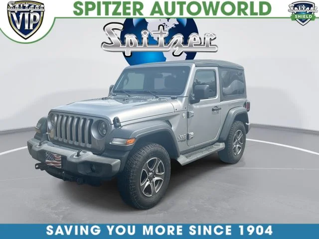 Used 2018 Silver Jeep Sport S image 4