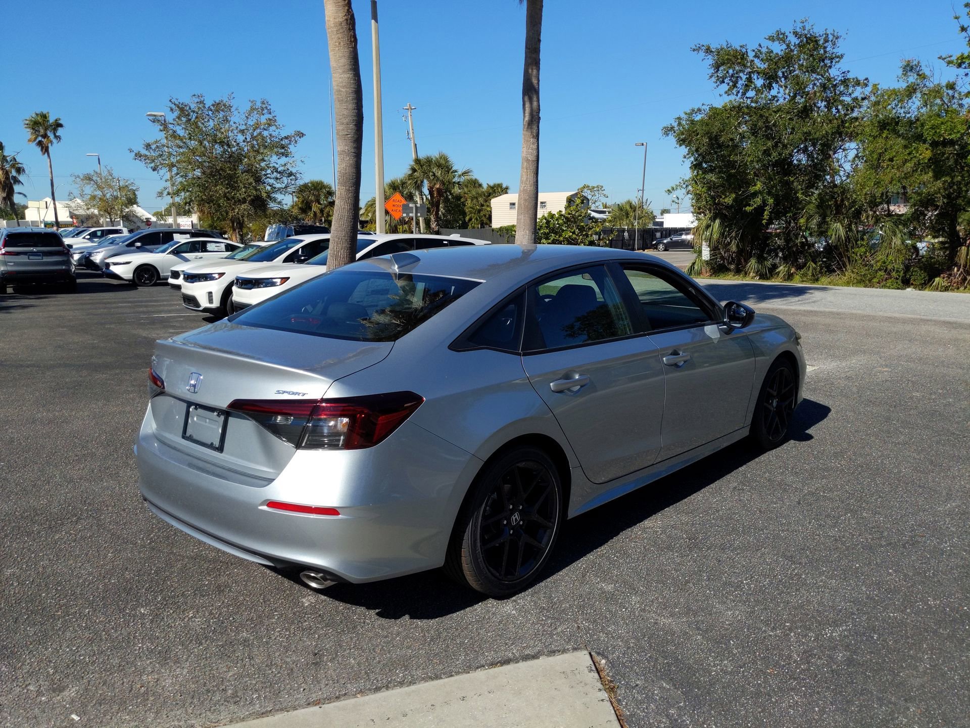 New 2026 Solar Silver Metallic Honda Sport image 6