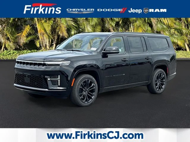 New 2026 High Gloss Black Exterior Paint Jeep Summit Reserve image 1
